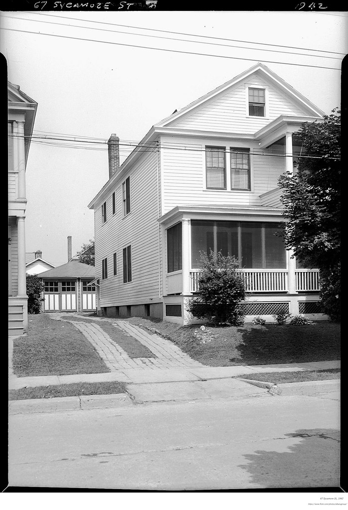 67 sycamore st circa 1942 AlbanyGroup Archive Flickr