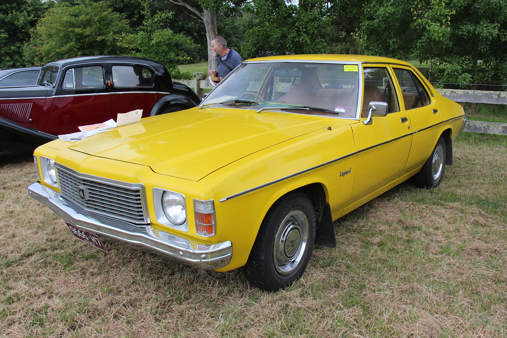 1975 Holden HJ Kingswood Sedan Absinth Yellow. The HJ Hold… Flickr