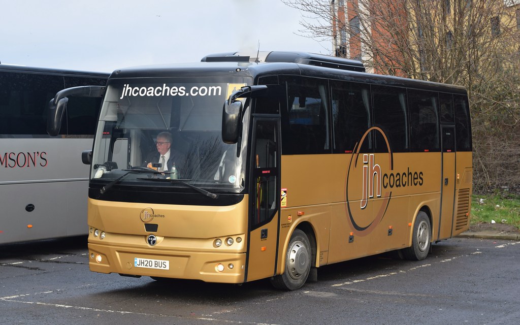 JH20BUS JH Coaches, Birtley Ord Street Coach Park, Newcast… Flickr