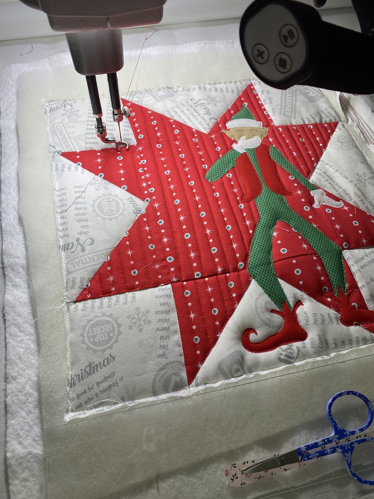 Christmas Mischief quilt pattern by Material Girlfriends. … Flickr