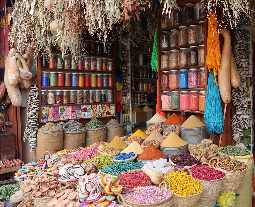 Marrakesh market Joseph McVeigh Flickr