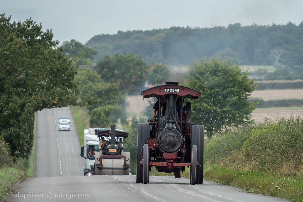 Klondyke Road Run 2023 1904 Burrell traction engine No. 27… Flickr