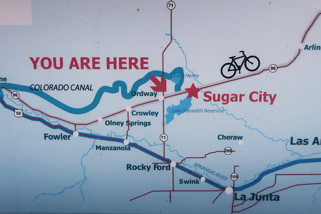 You Are Here Interpretation Sign Sugar City, Colorado Flickr