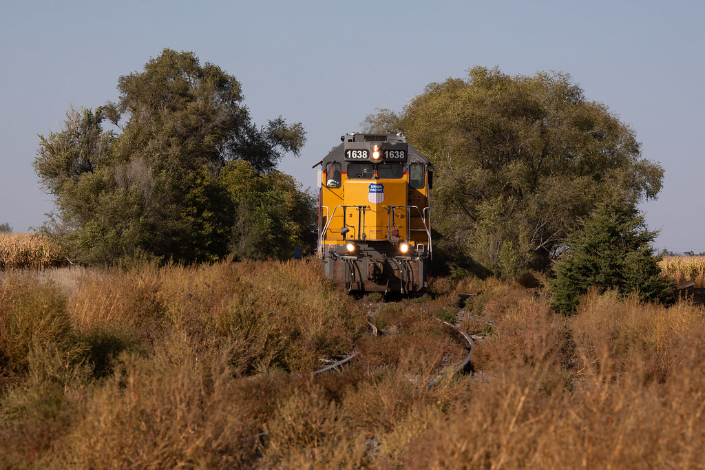 UP 1638 Union Pacific 1638 on the wye at Alda, Nebraska Zach Marlow