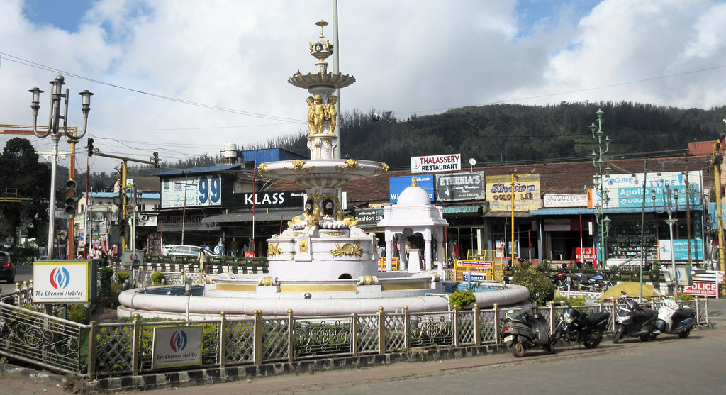 Ooty, Tamil Nadu Adam's Fountain, Charing Cross Peter Connolly Flickr