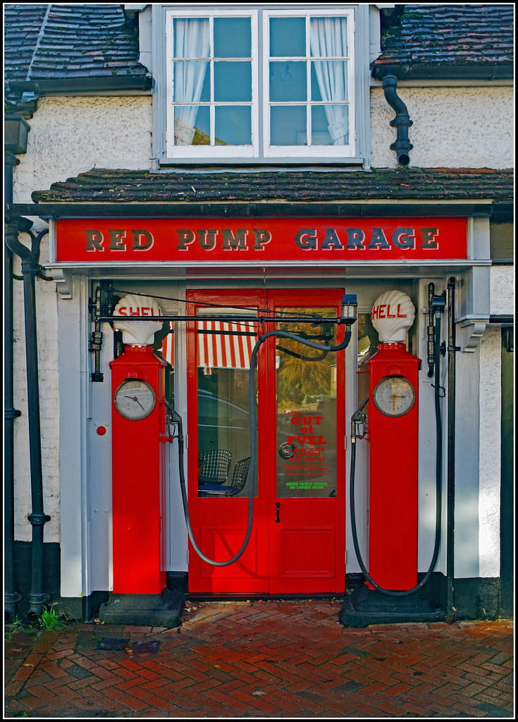 Great Missenden Red Pump Garage Kevin Flickr