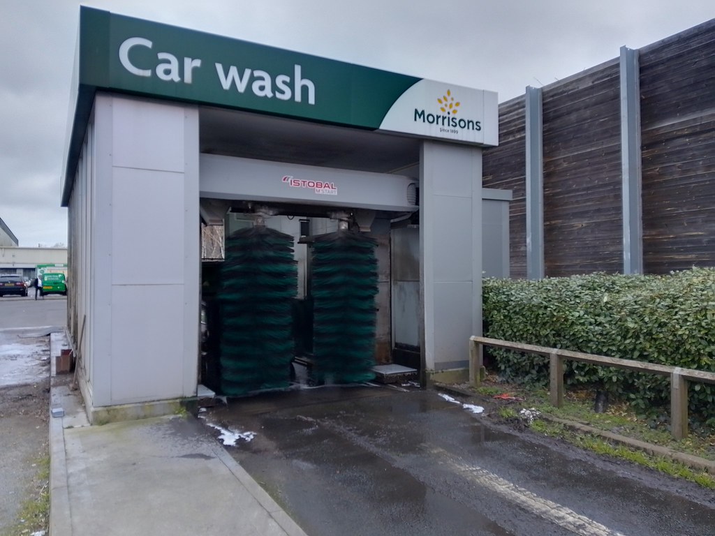 Morrisons car wash, Borehamwood Istobal m'start with black… Flickr