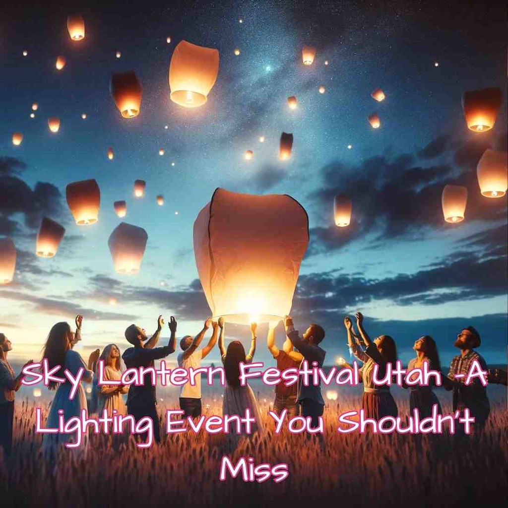 Sky Lantern Festival Utah A Lighting Event You Shouldn’t… Flickr