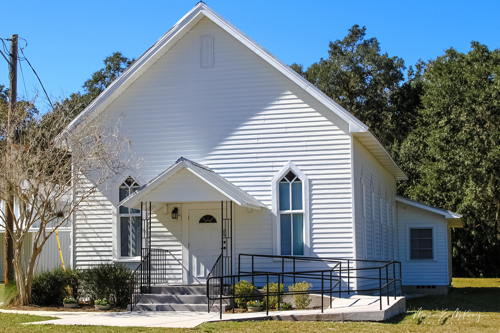 Historic Pine Grove Baptist Church Christmas FL c 1868 (… Flickr