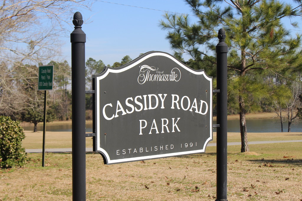 Cassidy Road Park signs Cassidy Road Park, Thomasville, Th… Flickr