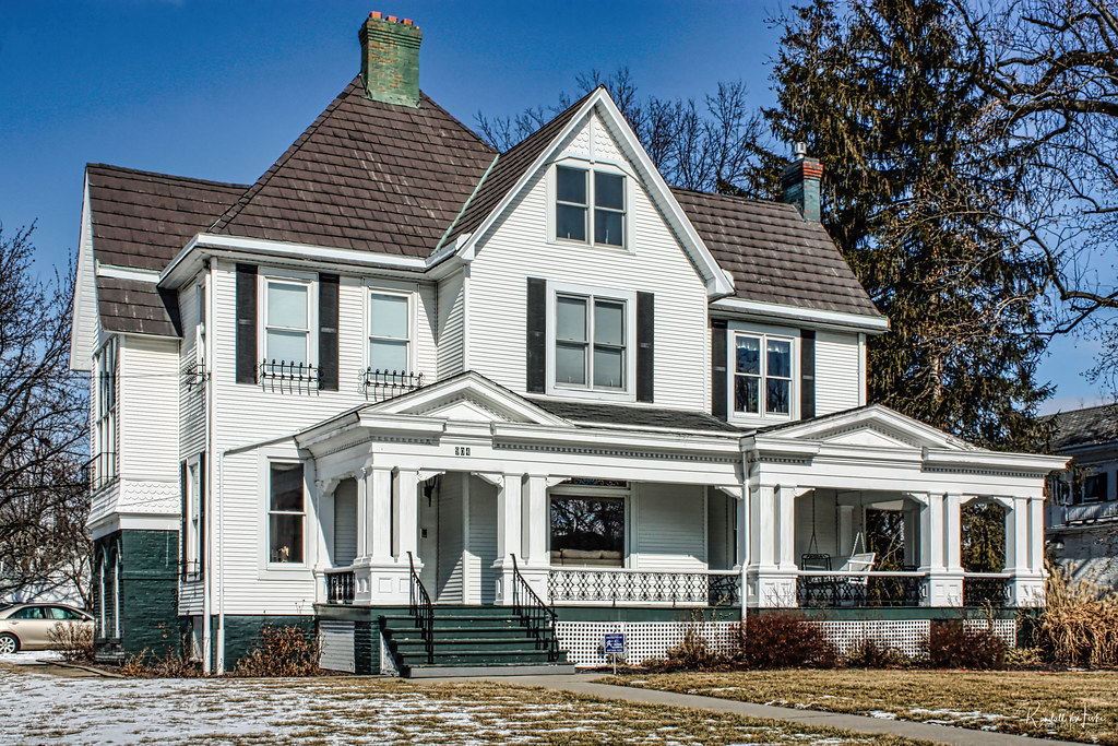 Residential Home, Historic District, Carlinville, Illinois a photo on