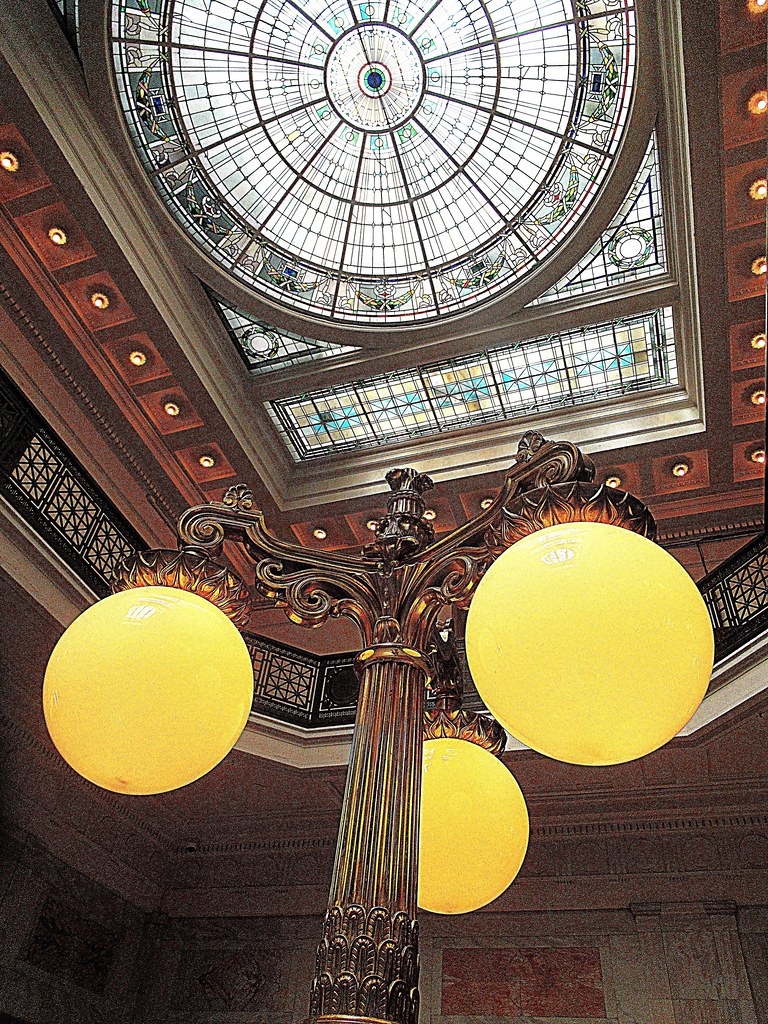 Station lights Baltimore Penn Station Dan Klein Flickr