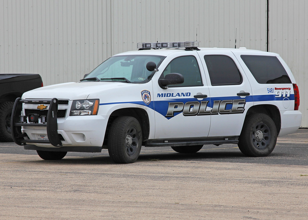 Midland Texas Police Department Chevrolet Tahoe Christopher Ebdon