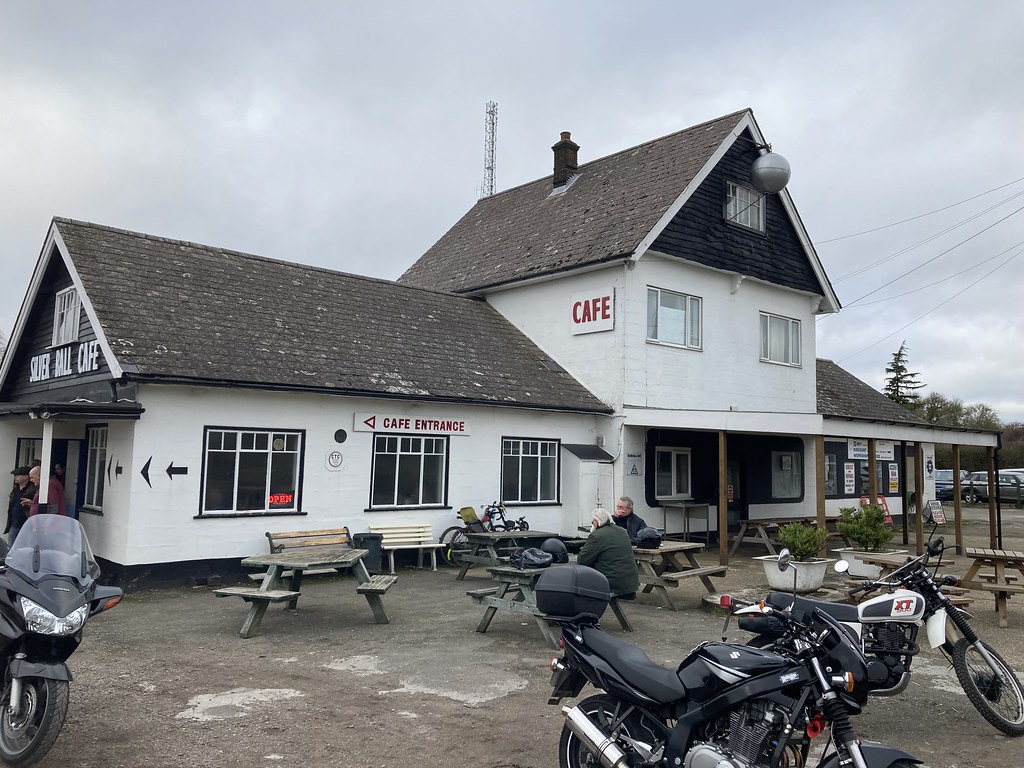 The Silver Ball Cafe ,today A10 Herts . Alan Biggs Flickr