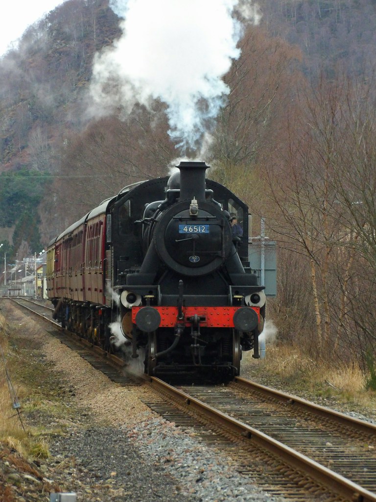 46512 AVIEMORE, DALFABER DRIVE LEVEL CROSSING 17/2/2024 Flickr
