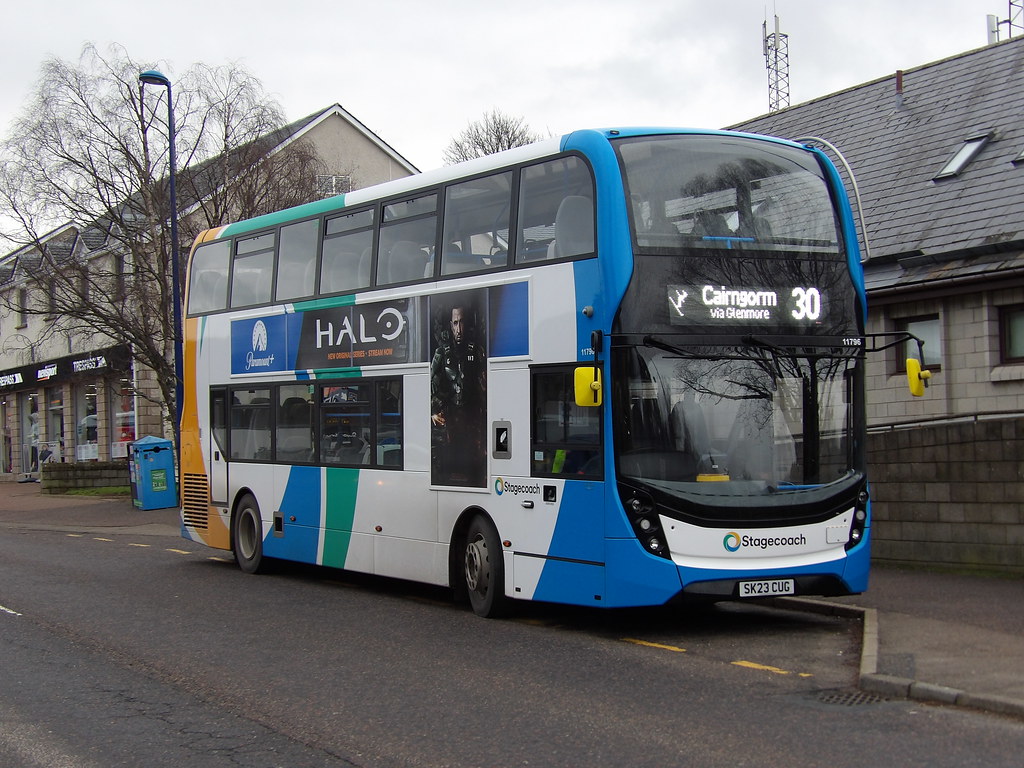 11796 AVIEMORE, GRAMPIAN ROAD 17/2/2024 Stagecoach Highlan… Flickr
