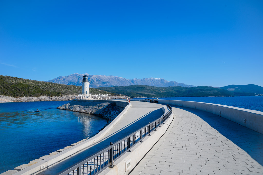 lighthouse Luštica Bay Konstantin Chernenko Flickr
