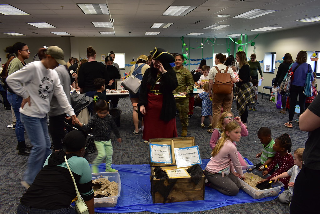 Under the Sea Throckmorton Library February 2024 Fort Liberty