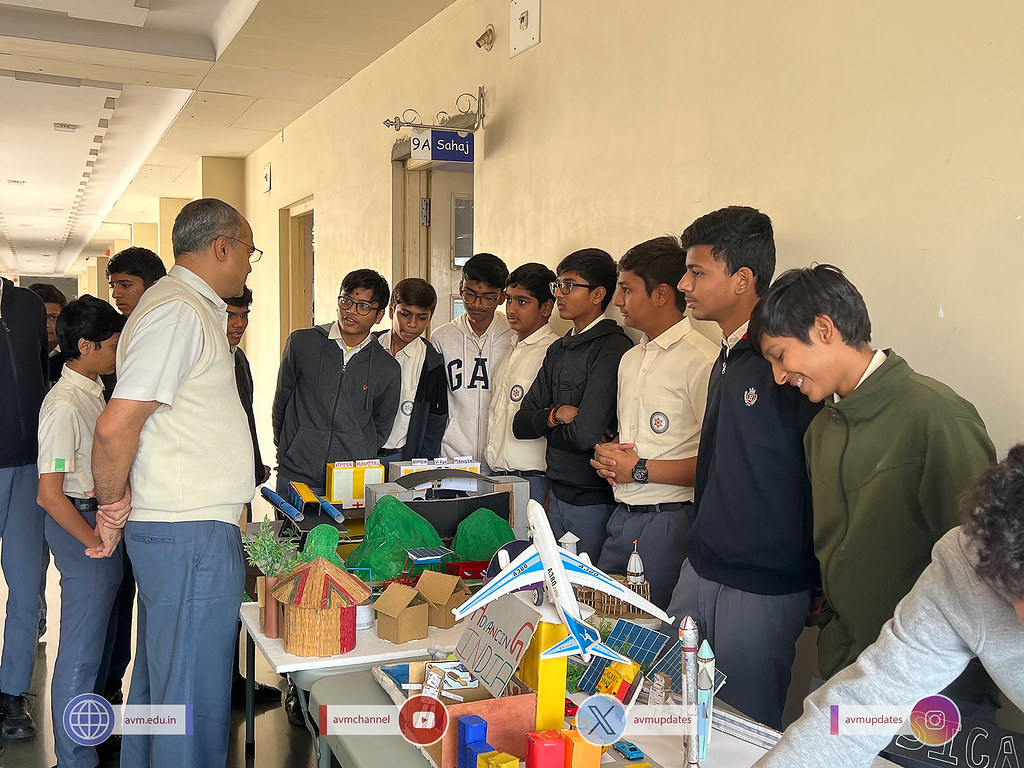23Std9SocialScienceExhibition Atmiya Vidya Mandir Atmiya