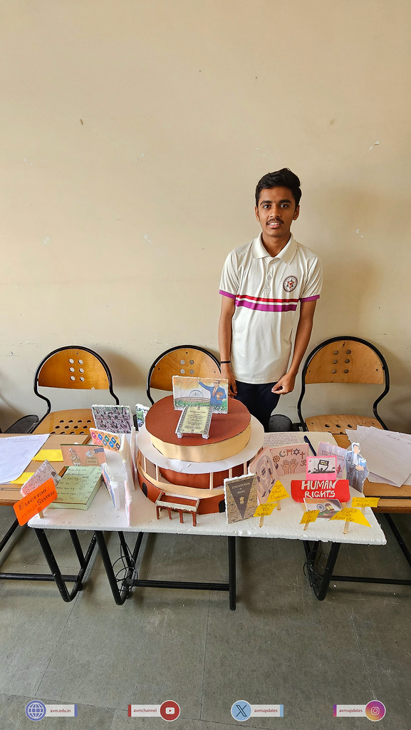 41Std9SocialScienceExhibition Atmiya Vidya Mandir Atmiya