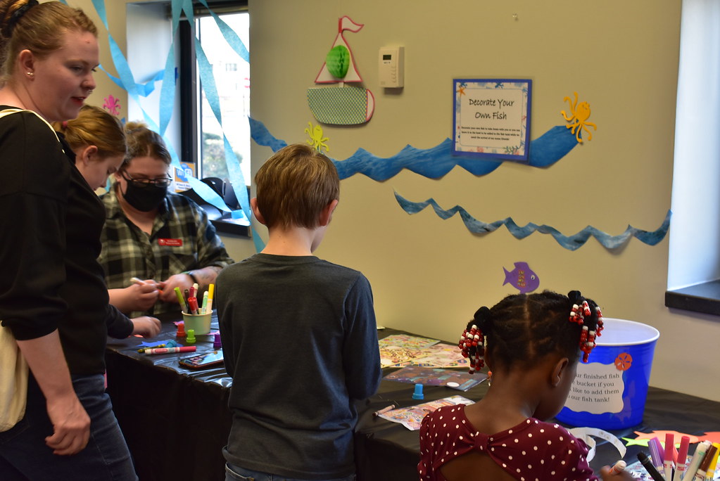 Under the Sea Throckmorton Library February 2024 Fort Liberty