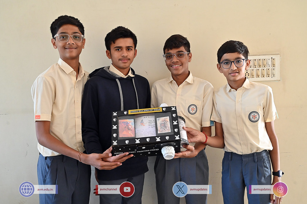 47Std9SocialScienceExhibition Atmiya Vidya Mandir Atmiya