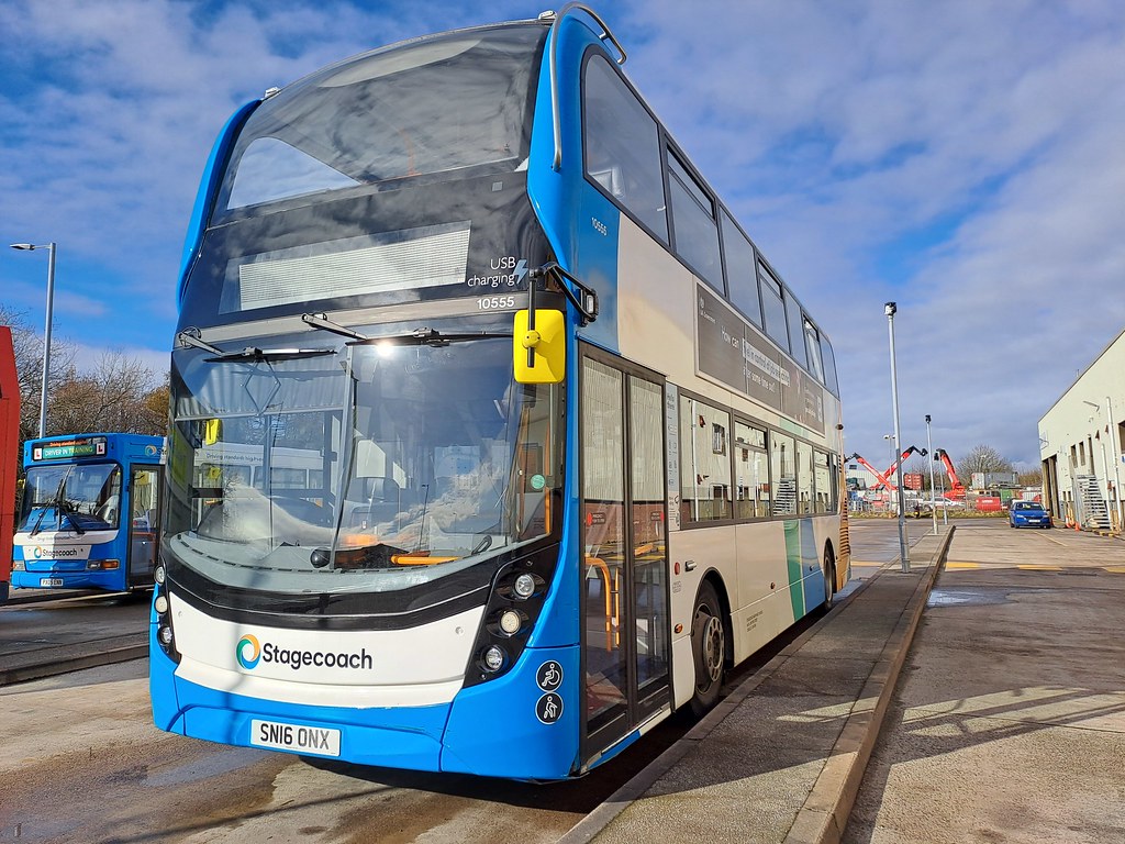 SN16ONX 10555 SN16ONX 10555 Seen at Barrow bus depot. Buses 6 Flickr