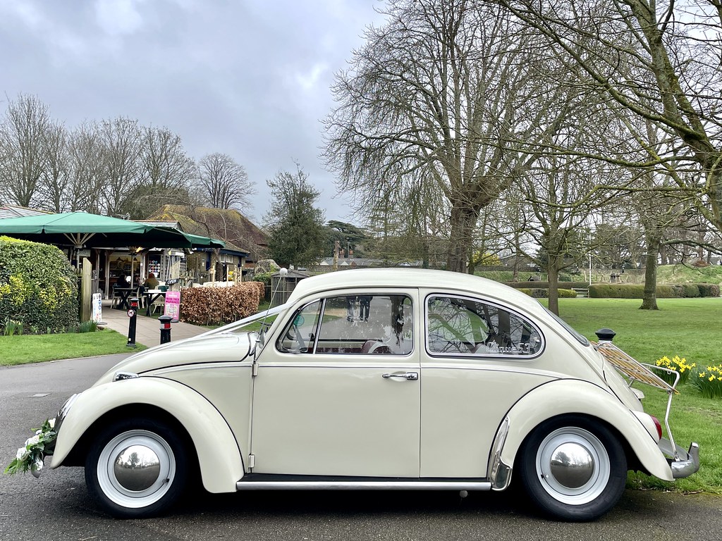 1967 VW Beetle wedding car River Road Travels Flickr