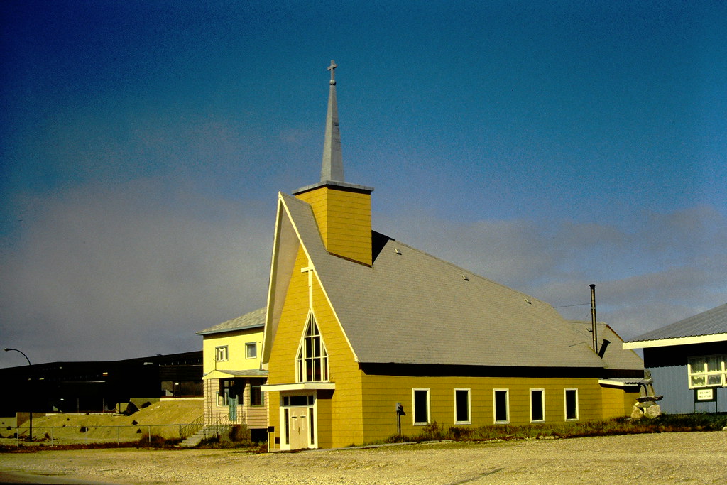 Catholic Church, Churchill, Manitoba, Canada (1990) Flickr