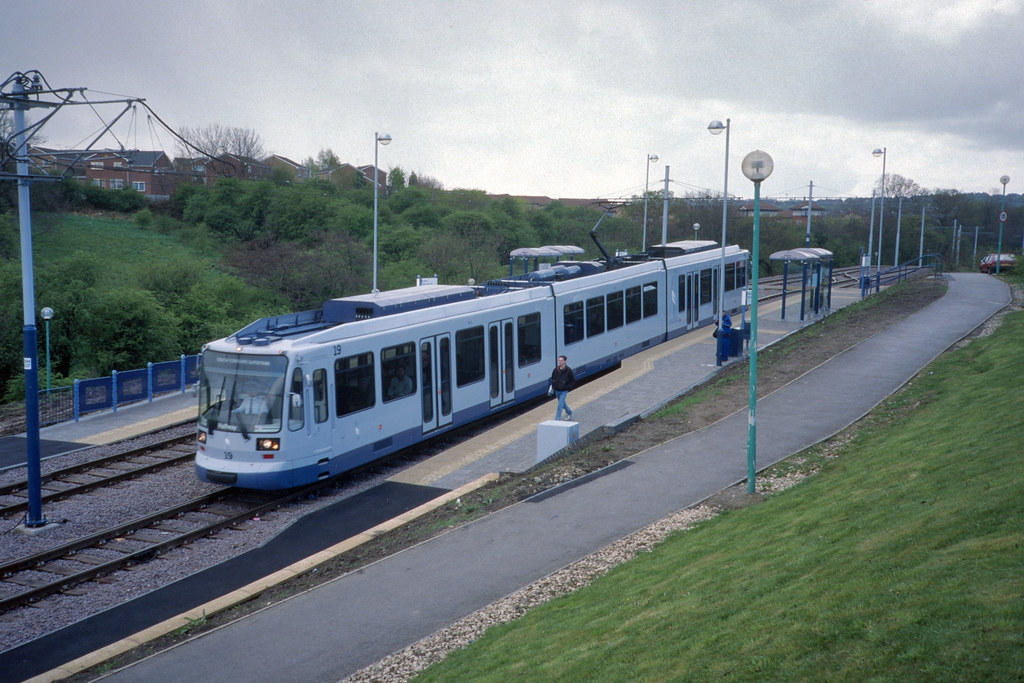 Sheffield Supertram, tram 19, Beighton / Drake House Lane,… Flickr