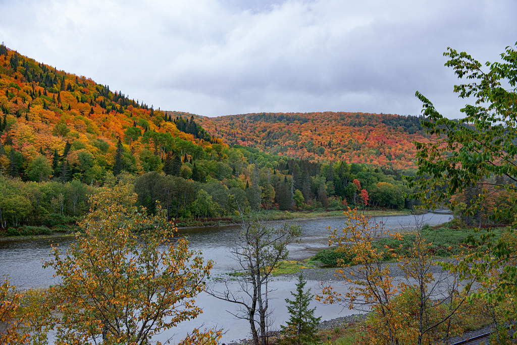 Autumn colours in Matapedia valley Quebec, Canada Type F11… Flickr