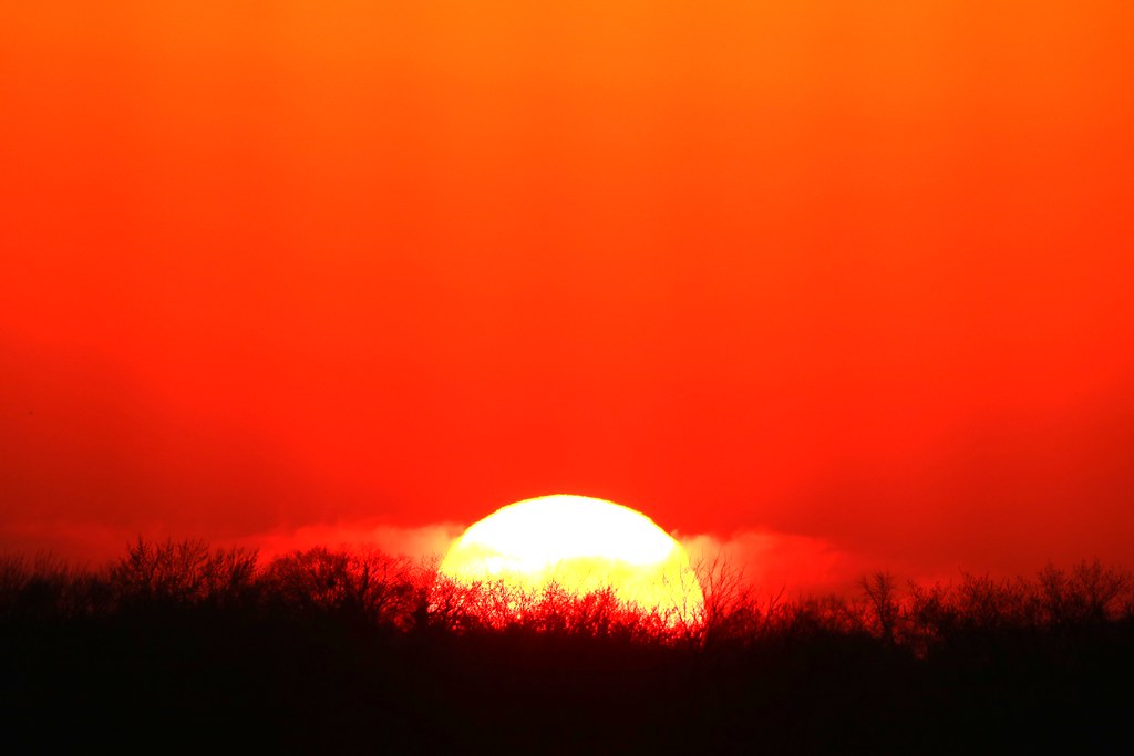 A New Day God is my HelpPastoral Family Hot Pot & Sunset at Madison