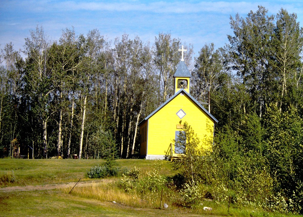 St. Ireneus Catholic Church, Thicket Portage, Manitoba, Ca… Flickr