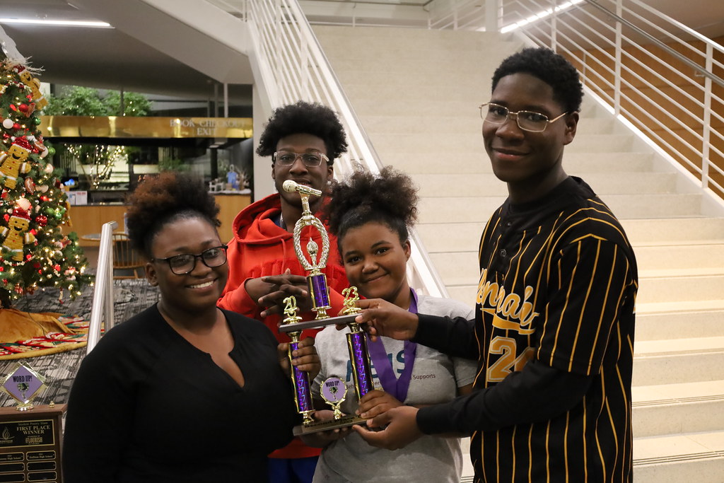 Wenonah team w 2nd place trophy IMG_9116 Word Up! Poetry C… Flickr