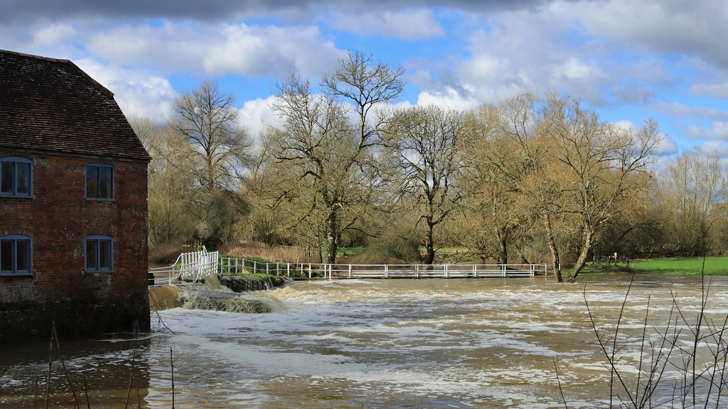 Sturminster Newton Mill, Dorset. Flooding at Sturminster N… Flickr