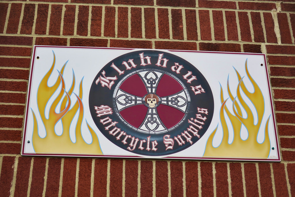 Klubhaus Motorcycle Supplies, Altoona, PA Sign for Klubhau… Flickr
