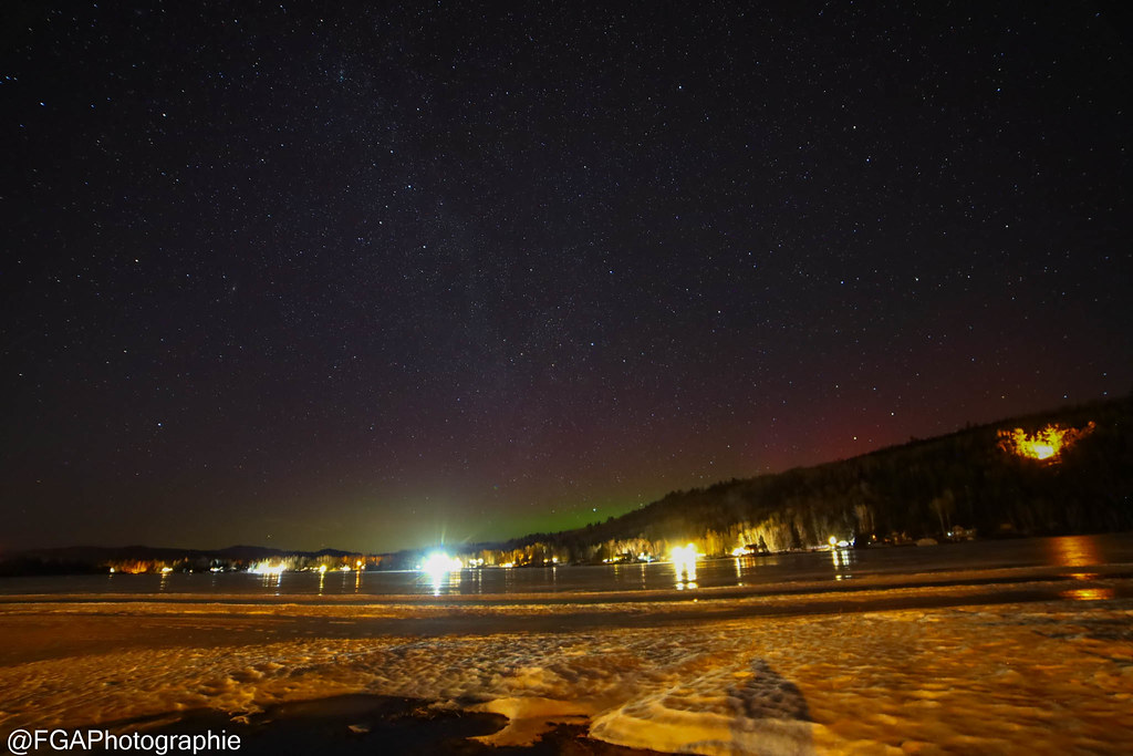 Lac SaintMarie SaintaiméedesLacs This aurora was the… Flickr