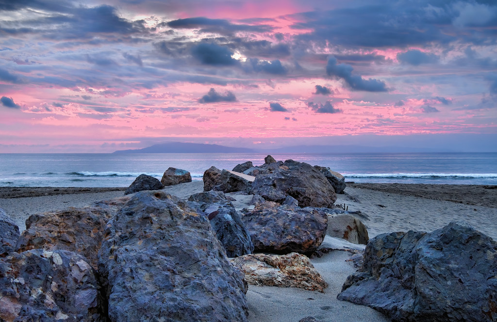 Jetty Sunset Pierpont beach Ventura Wendell Flickr