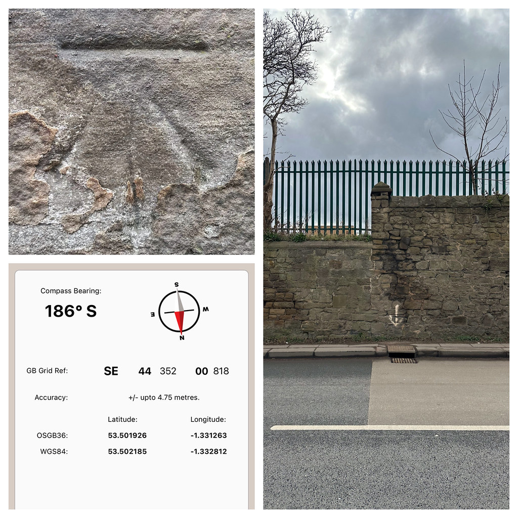 Cut Mark Wath Upon Dearne, Doncaster Road, Wall Grid Refe… Flickr