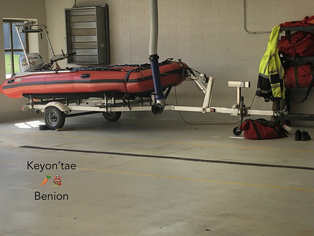 Colerain Twp Fire & EMS Boat 109 Unknown Year Zodiac Keyon'tae