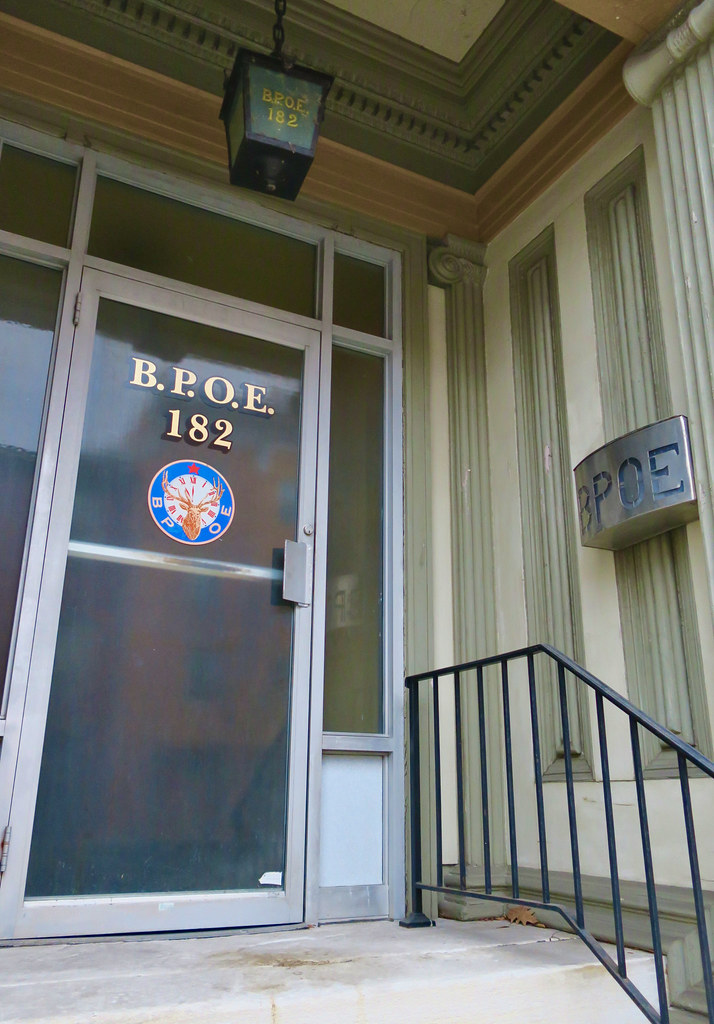 Elks Lodge, Lock Haven, PA Entrance to the Elks Lodge, BPO… Flickr