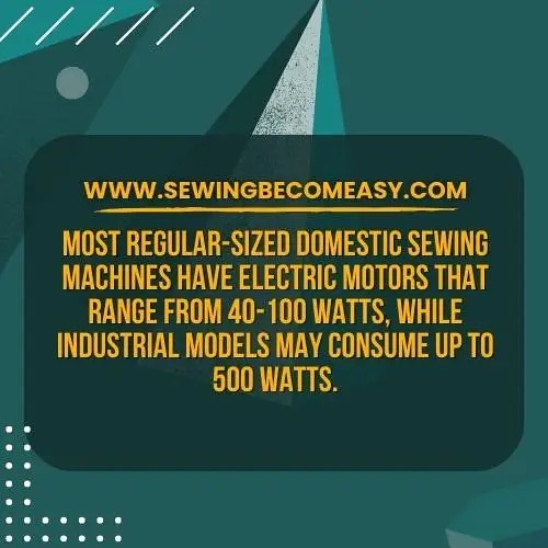 How much electricity a sewing machine use? It depends on t… Flickr