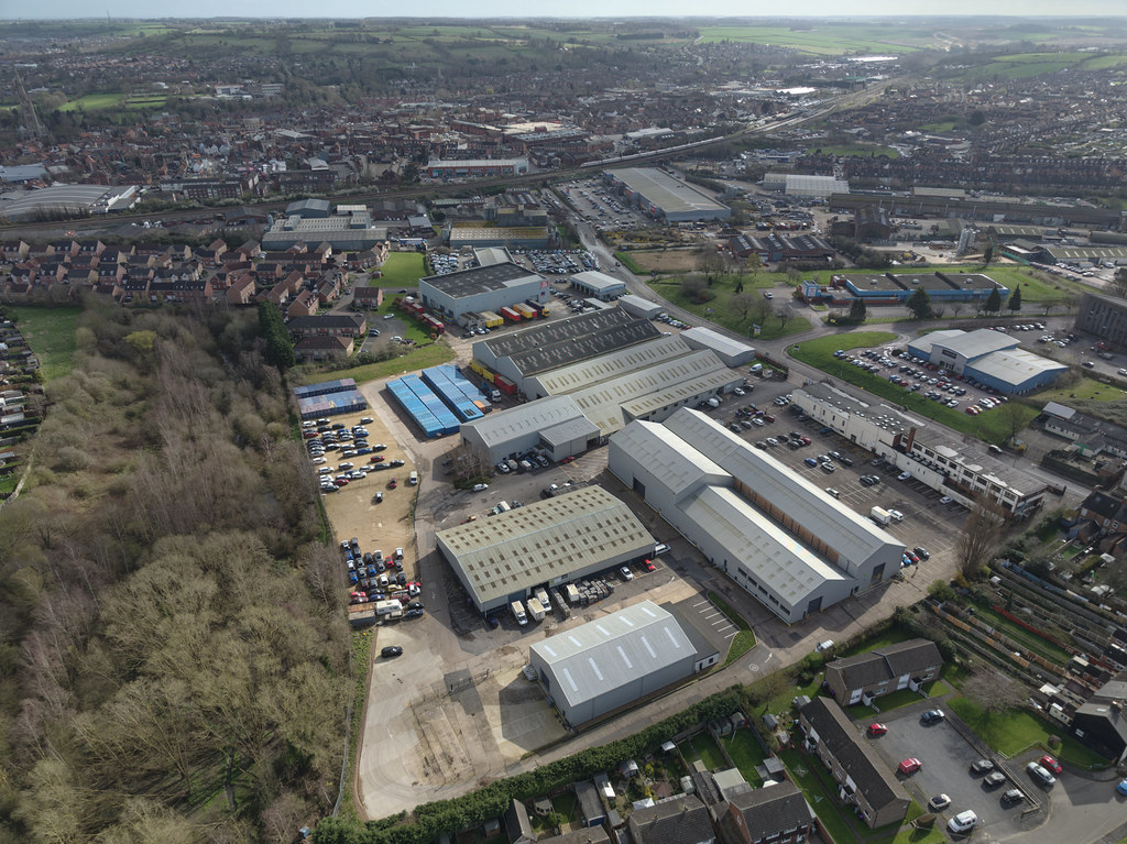 Autumn Park industrial estate Grantham March 20th 2024 Flickr