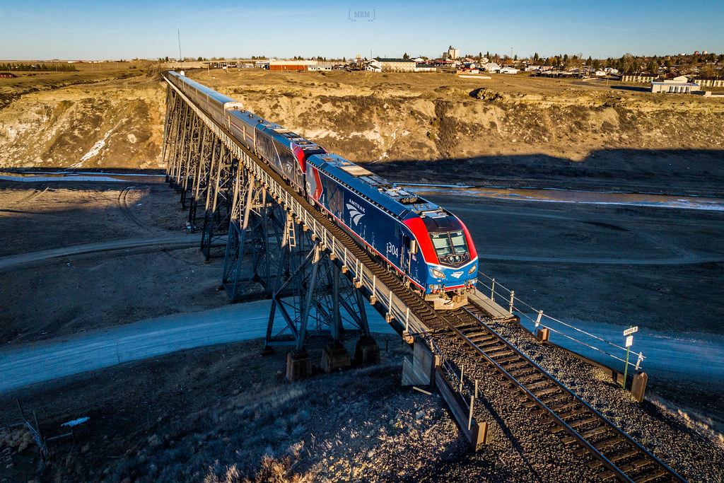 Amtrak 304 Cut Banks,MT Amtrak 7 montana moates Flickr