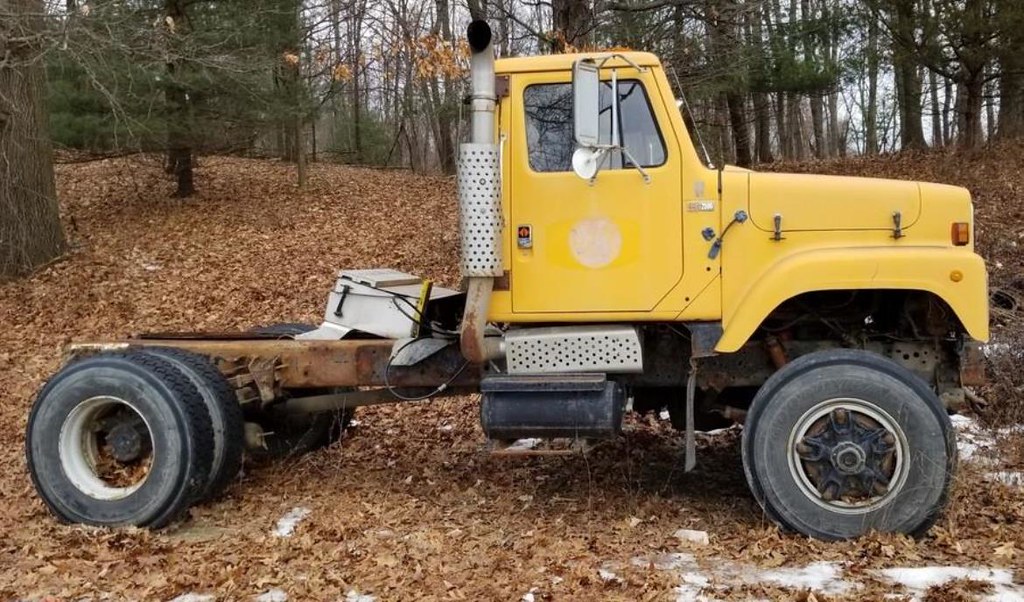 Town of Pine Plains, NY 1987 International S2574 dumpplo… Flickr