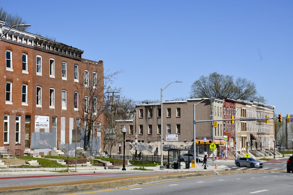 Baltimore E. North Avenue and Greenmount Avenue March … Flickr