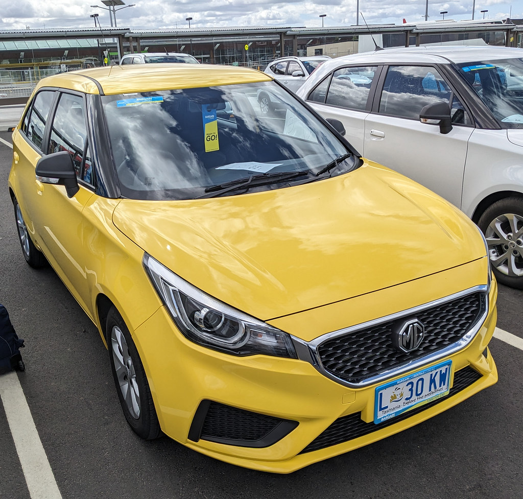 2024 MG MG3 rental car Hobart Airport, Tasmania, Australia… Flickr