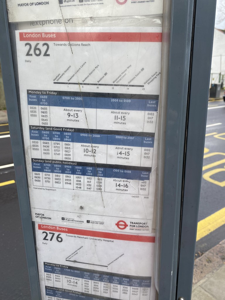 262 and 473 timetables Last day operated by stagecoach Flickr