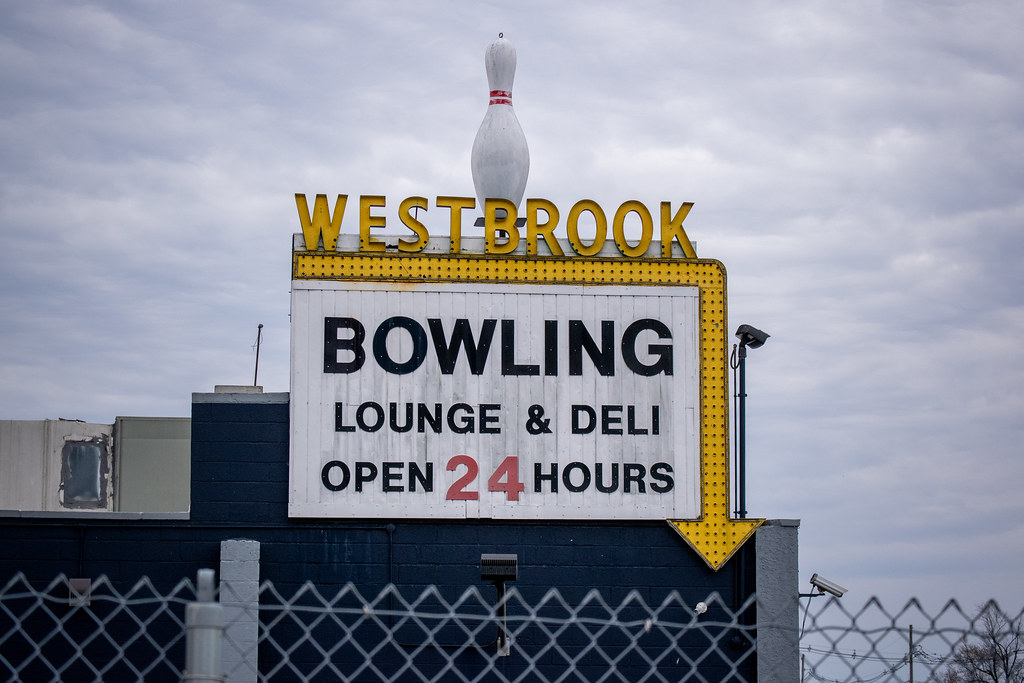 Westbrook Bowling Sign — Brooklawn, NJ Patrick Von Flickr