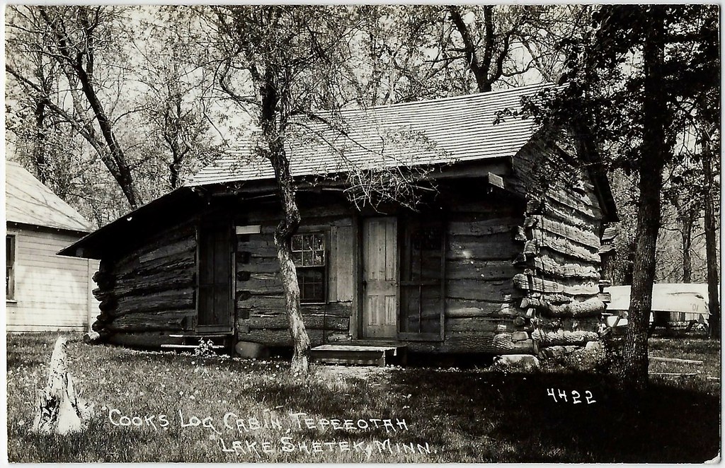 Cooks Log Cabin. Tepeeotah. Lake Shetek, Minnesota. Real P… Flickr